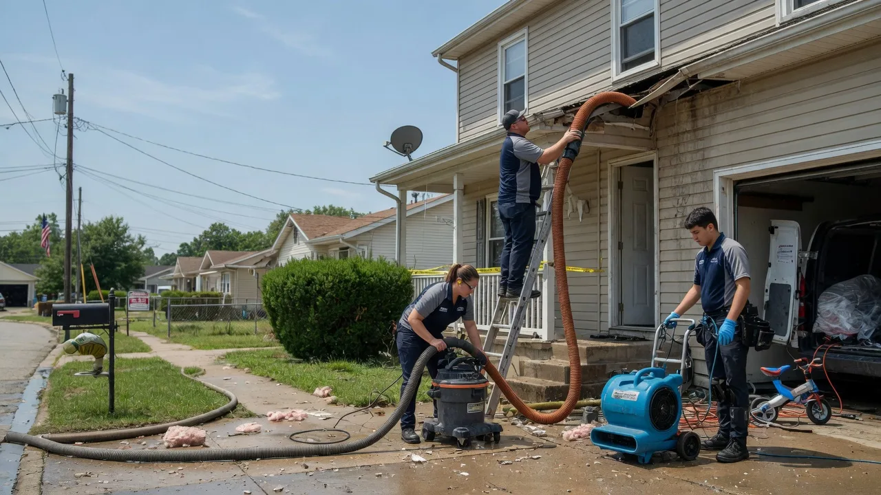 Water Damage Restoration in Beverly, KS near me